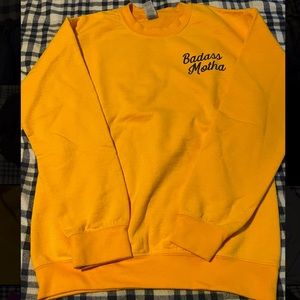 Her little wolves Bad ass Motha crewneck